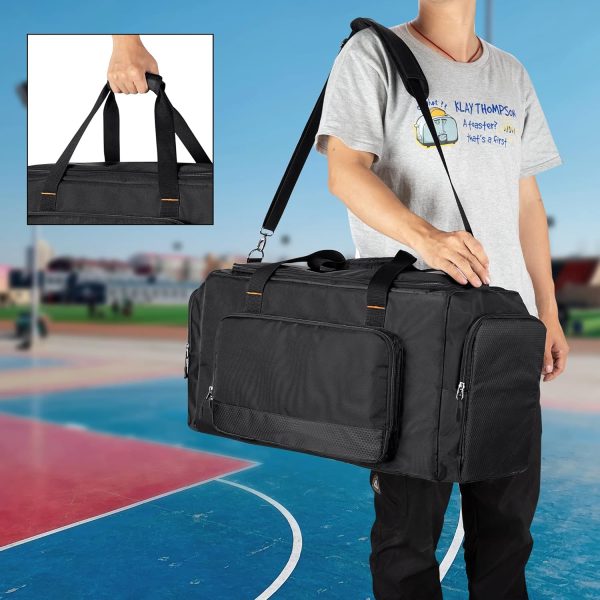 Sneaker Bag for 4 Pairs of US Size 14 Men's Shoes, Shoe Duffel Bag with 3 Adjustable Dividers, Sneak Travel Bag with Shoulder Straps for Comfort Carrying… - Image 7